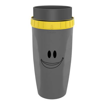 No Cover Twist Cup Travel Portable Cup Double Insulation Tumbler Straw Sippy Water Bottles Portable For Children Adults