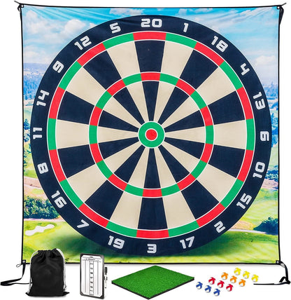 Leisure Golf Board Game Set Hitting Mat